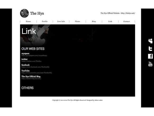 The Hys Official Website リンク